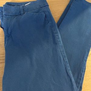 Old Navy Pixie Ankle Pants Cornflower Blue